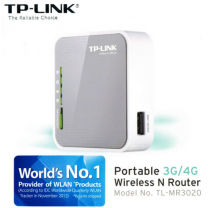 TP-LINK TL-MR3020 PORTABLE 3G / 4G KABLOSUZ N ROUTER ACCES POINT